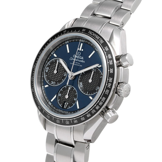 Speedmaster Racing Co-Axial 326.30.40.50.03.001 Blue/Black OMEGA Men's [Pre-Owned].