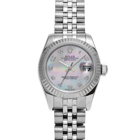 DATE JUST 179174NA Z (manufactured around 2006) White MOP ROLEX Ladies [Pre-Owned].