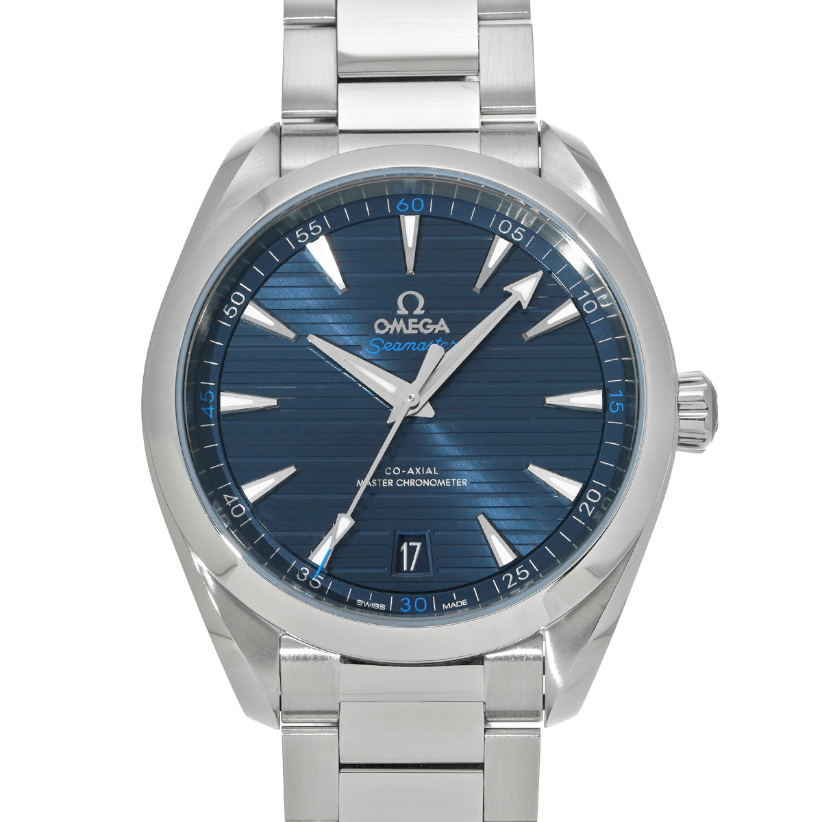 Seamaster Aqua Terra Co-Axial Master Chronometer 220.10.41.21.03.001 Blue OMEGA Mens [Pre-Owned].