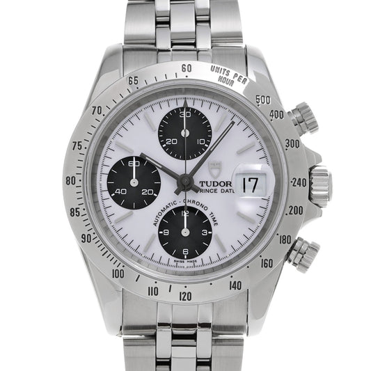 Chronotime Tiger 79280P White/Black TUDOR Men's [Pre-Owned].