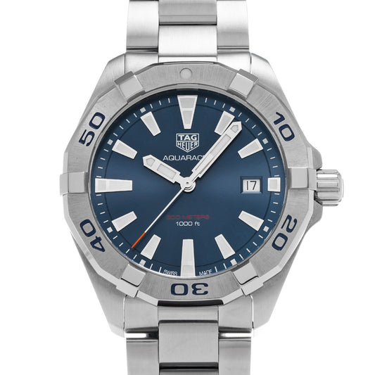 Aquaracer Quartz WBD1112.BA0928 Blue TAG HEUER Men's [Pre-Owned].