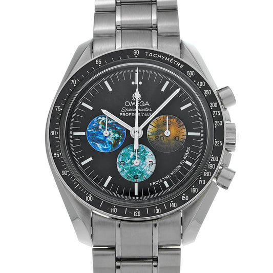 Speedmaster Professional Moon Watch From The Moon To Mars 3577.50 Black OMEGA Men's [Pre-Owned].