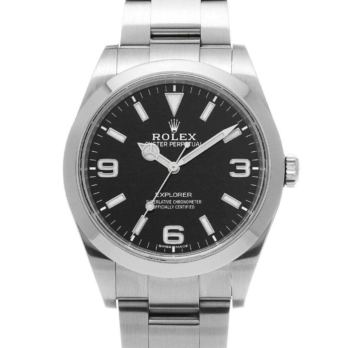 Explorer 214270 Random Serial Black ROLEX Men's [Pre-owned].