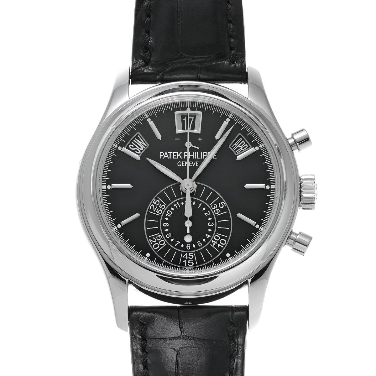 Complicated Annual Calendar Chronograph 5960P-016 Black PATEK PHILIPPE Men's [Pre-Owned].