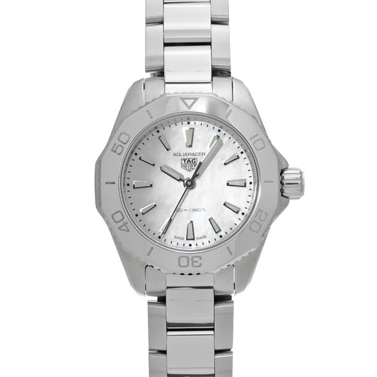 Aquaracer Professional 200 Quartz WBP1418.BA0622 White MOP TAG HEUER Men's [Pre-Owned]