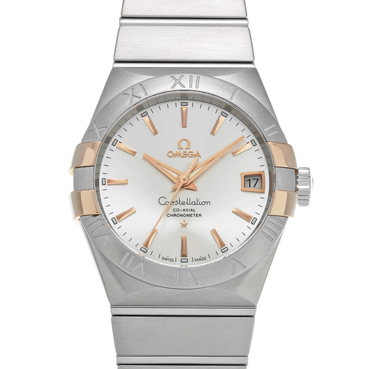 Constellation Co-Axial 123.20.38.21.02.004 Silver OMEGA Men's [Pre-Owned].