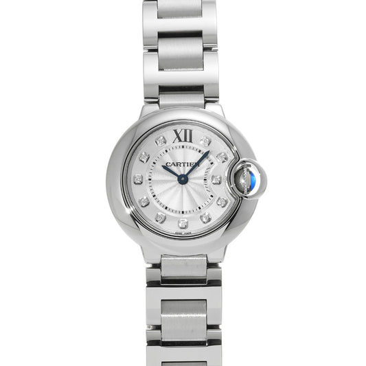 Ballon Bleu de Cartier W4BB0029 Silver/diamond CARTIER Ladies [Pre-owned]
