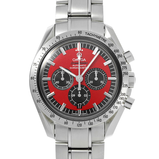 Speedmaster Legend Michael Schumacher 2005 3506.61 Red/Black OMEGA Men's [Pre-owned]
