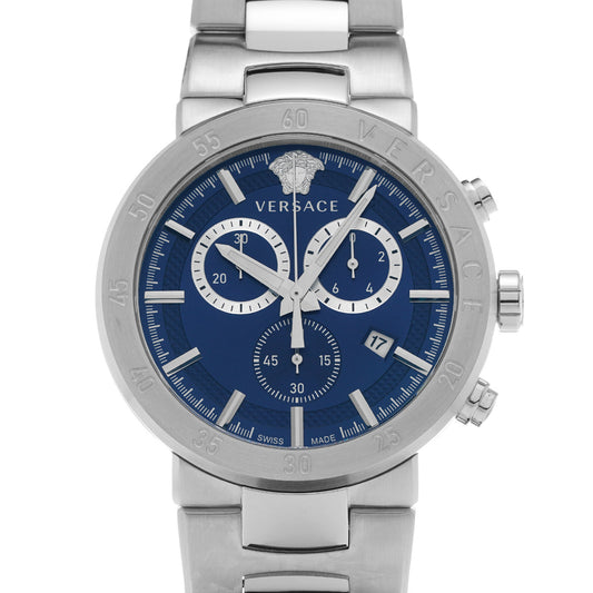 Urban Mystique Chronograph VEPY00420 Blue VERSACE Men's [Pre-Owned].