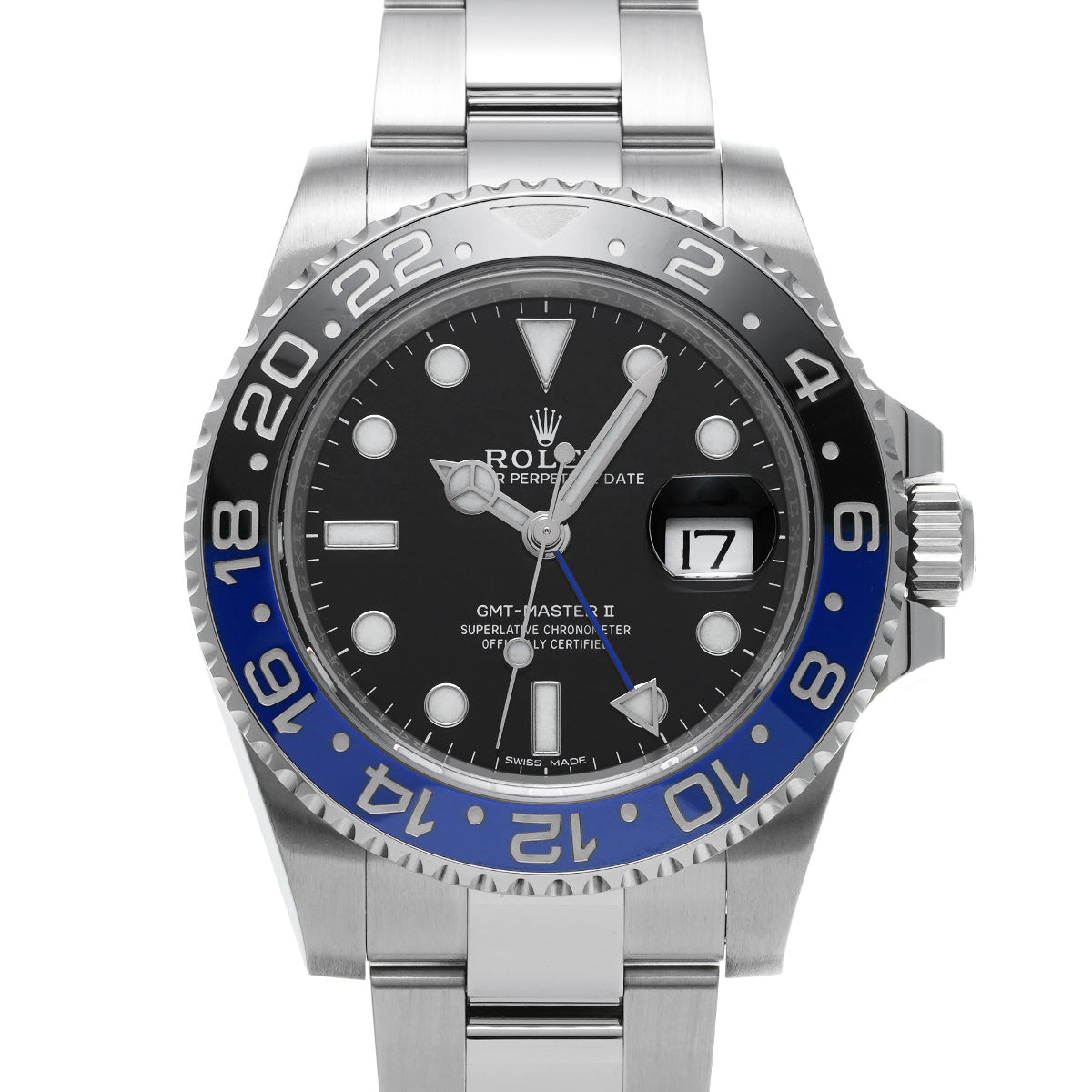 GMT Master II 116710BLNR Random Serial Black ROLEX Men's [Pre-Owned].