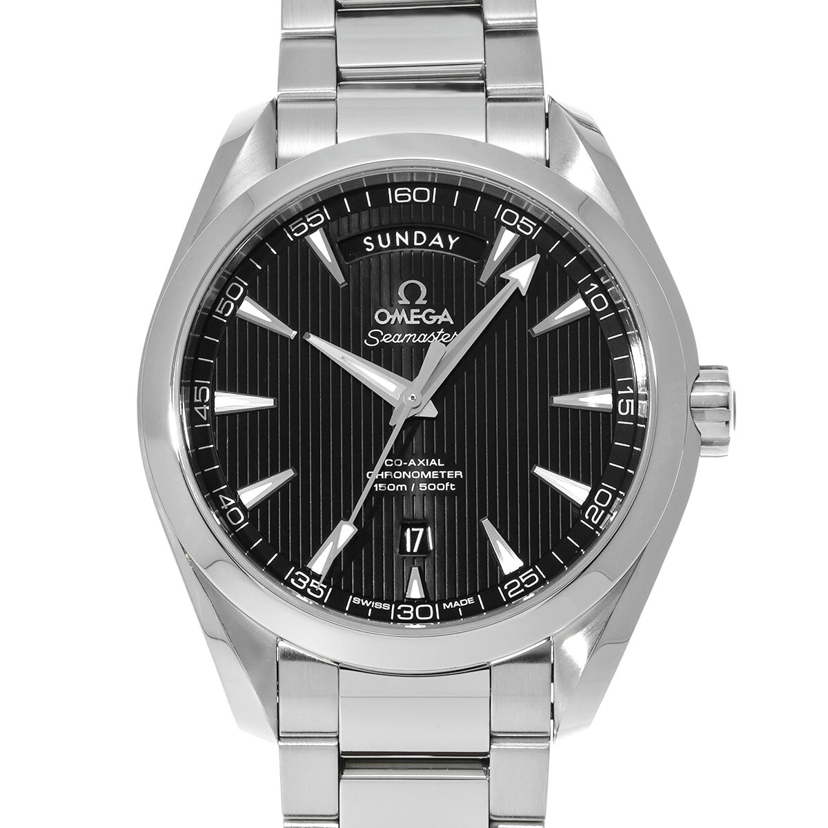 Seamaster Aqua Terra Co-Axial Day Date 231.10.42.22.01.001 Black OMEGA Men's [Pre-Owned].