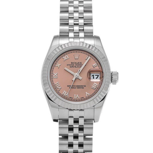 DATE JUST 179174 D (manufactured circa 2005) Pink ROLEX Ladies [Pre-Owned].
