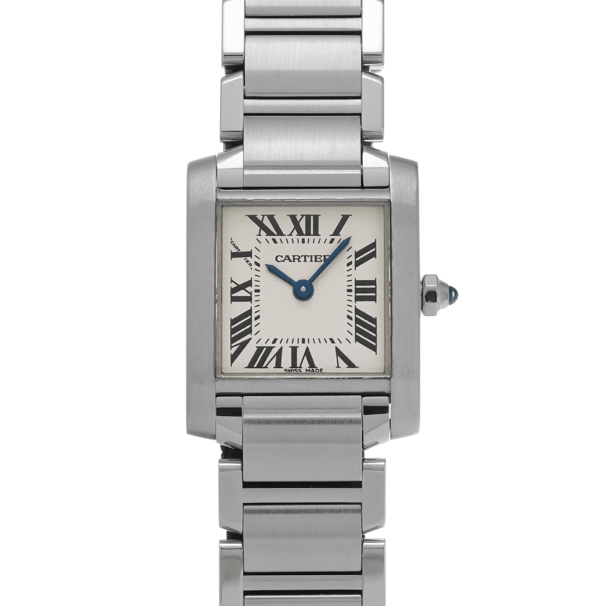 Tank Francaise SM W51008Q3 Silver CARTIER Ladies [Pre-owned]