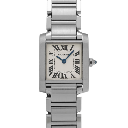 Tank Francaise SM W51008Q3 Silver CARTIER Ladies [Pre-owned]