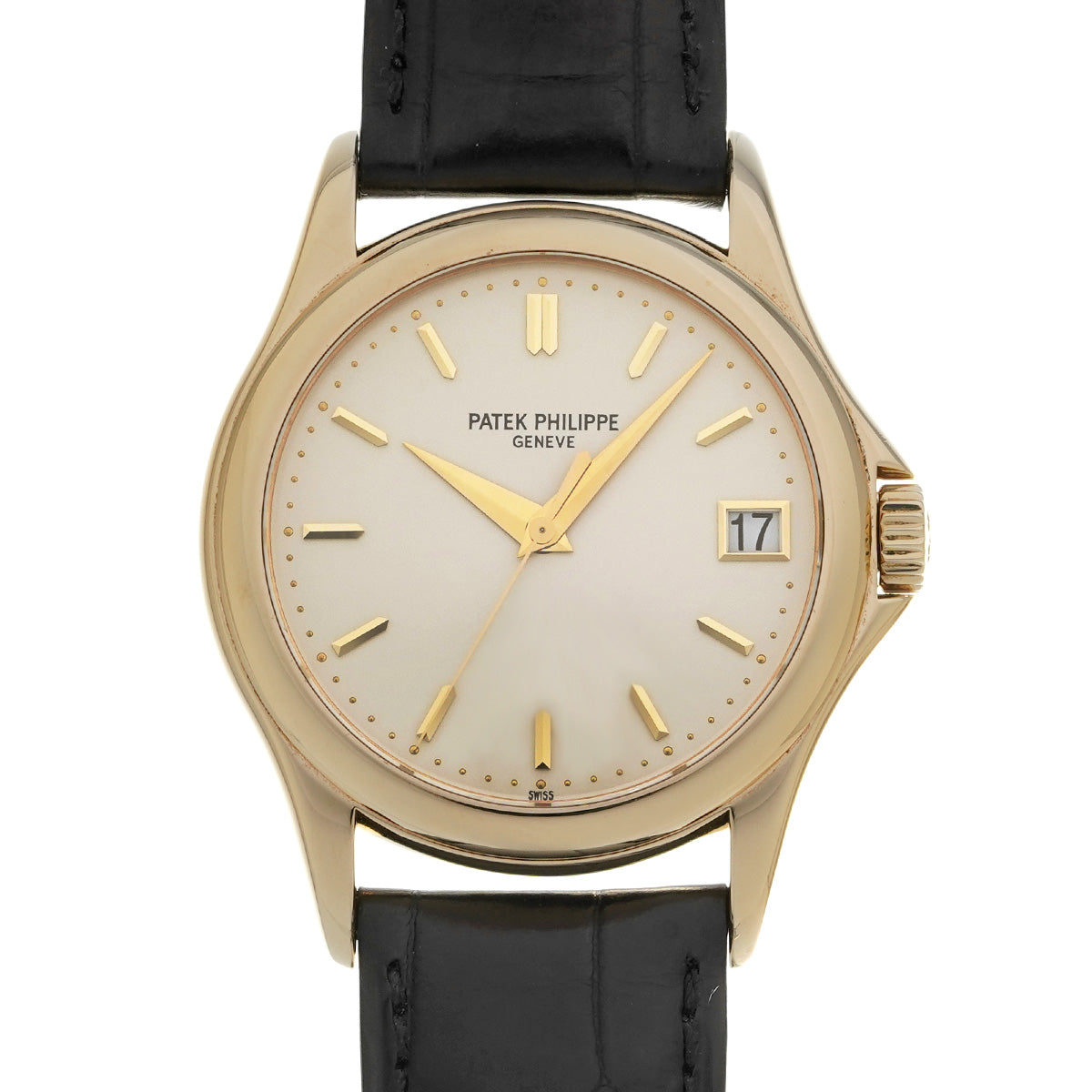 Calatrava 5127J-001 Opaline PATEK PHILIPPE Men's [Pre-Owned].
