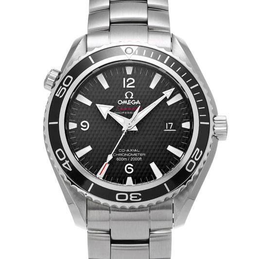 Seamaster Planet Ocean 600 Co-Axial 007 222.30.46.20.01.001 Black OMEGA Men's [Pre-Owned].