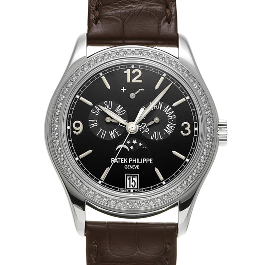 Complication Annual Calendar Moonphase 5147G-001 Black PATEK PHILIPPE Men's [Pre-Owned].