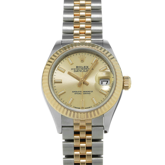 Lady Datejust 28 279173 Random Serial Champagne ROLEX Ladies [Pre-owned].