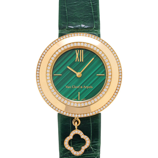 Charm watch 32mm VCARO8NR00 Green Van Cleef &amp; Arpels Ladies [pre-owned].