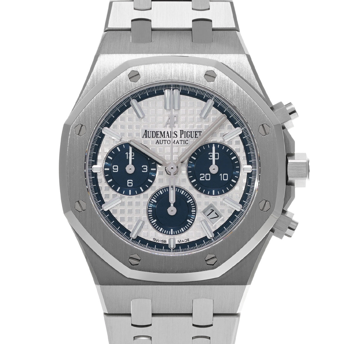 Royal Oak Chronograph 26315ST.OO.1256ST.01 Silver/Blue AUDEMARS PIGUET Unisex [Pre-Owned]