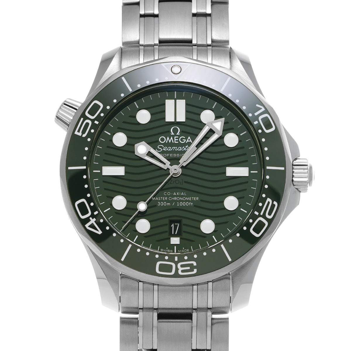 Seamaster Diver 300 Co-Axial Master Chronometer 210.30.42.20.10.001 Green OMEGA Men's [Pre-Owned].