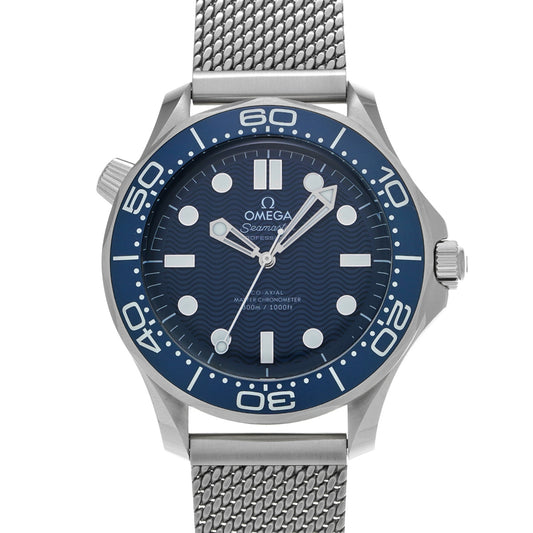 Seamaster Diver 300 Co-Axial Master Chronometer James Bond 60th 210.30.42.20.03.002 Blue OMEGA Mens [Pre-Owned].