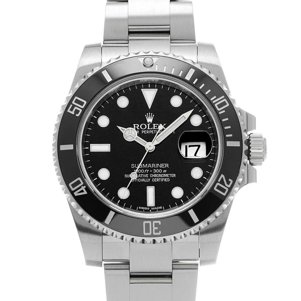 Submariner Date 116610LN V (manufactured around 2009) Black ROLEX Men's [Pre-Owned].