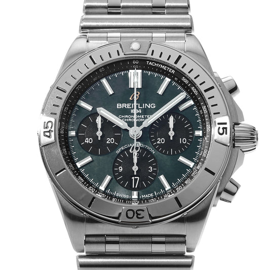 Chronomat B01 42 Japan Edition AB0134101B3A1 Black MOP/Black BREITLING Men's [Pre-Owned].