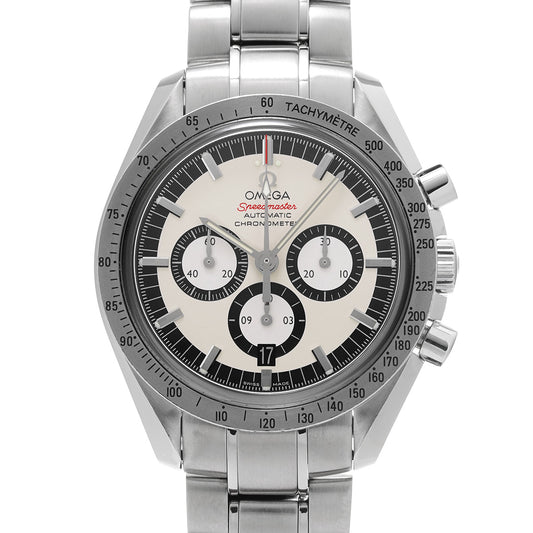 Speedmaster Legend Michael Schumacher 2005 3506.31 White/Black OMEGA Men's [Pre-Owned]