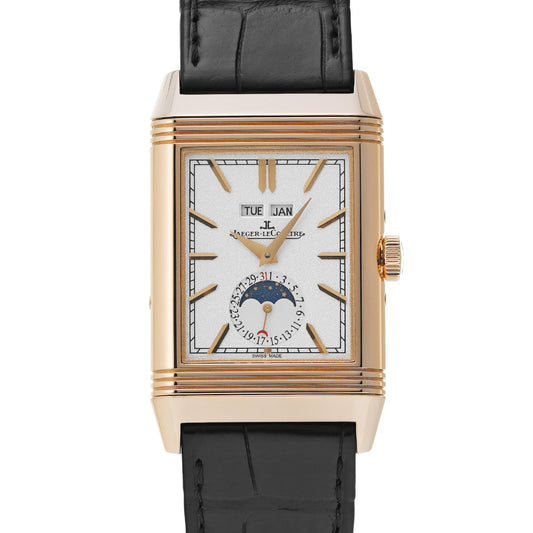 Reverso Tribute Calendar Q3912420 Silver/Gray Jaeger-LeCoultre Men's [Pre-Owned].
