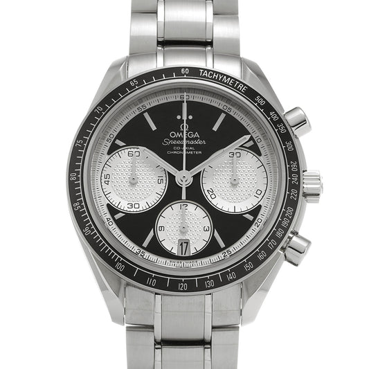 Speedmaster Racing Co-Axial 326.30.40.50.01.002 Black/Silver OMEGA Men's [Pre-Owned].