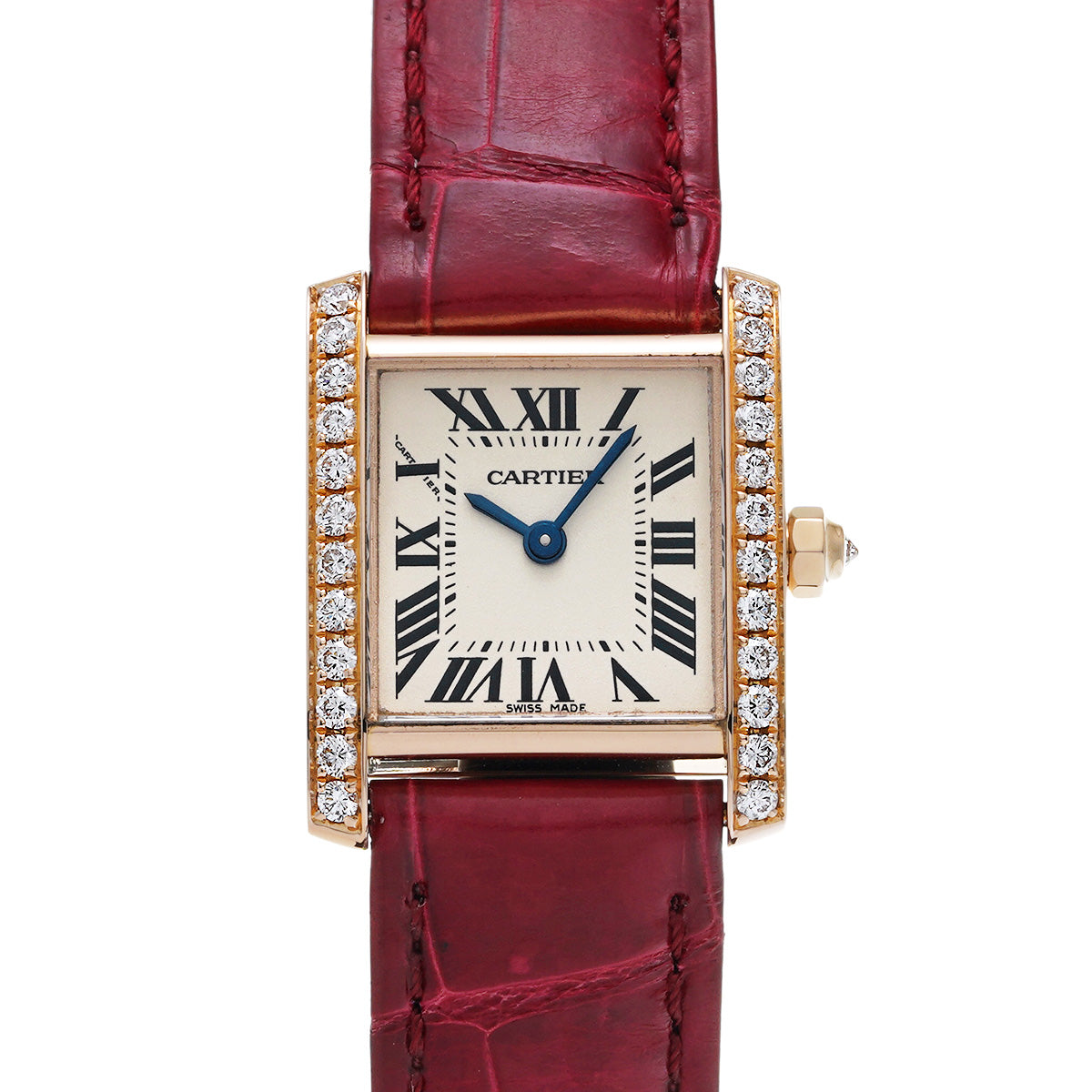 Tank Francaise SM WE104531 Silver CARTIER Ladies [Pre-owned]