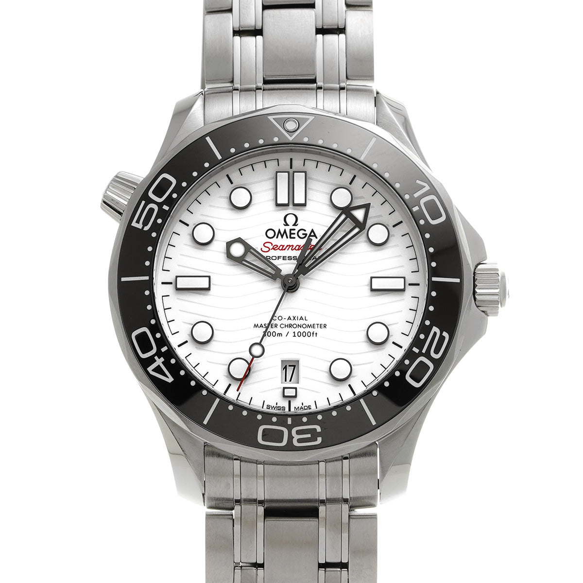 Seamaster Diver 300 Co-Axial Master Chronometer 210.30.42.20.04.001 White OMEGA Mens [Pre-Owned].