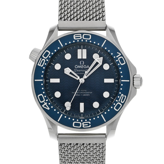 Seamaster Diver 300 Co-Axial Master Chronometer James Bond 60th 210.30.42.20.03.002 Blue OMEGA Mens [Pre-Owned].