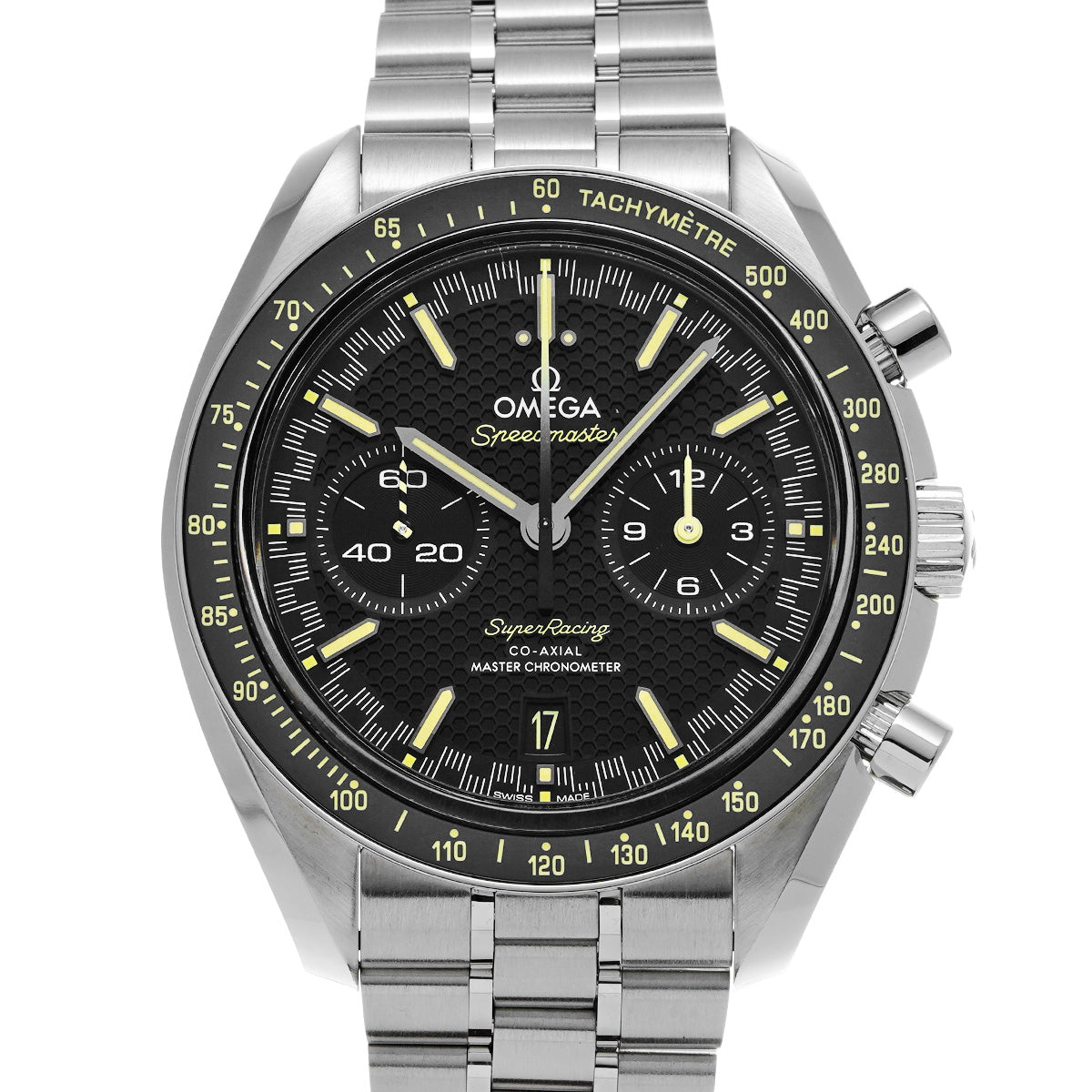 Speedmaster Super Racing 329.30.44.51.01.003 Black OMEGA Men's [Pre-owned].