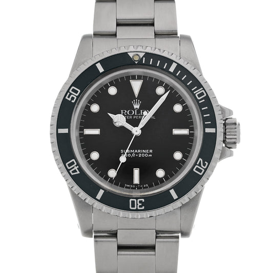 Submariner 5513 L (manufactured circa 1988) Black ROLEX Men's [Pre-Owned].