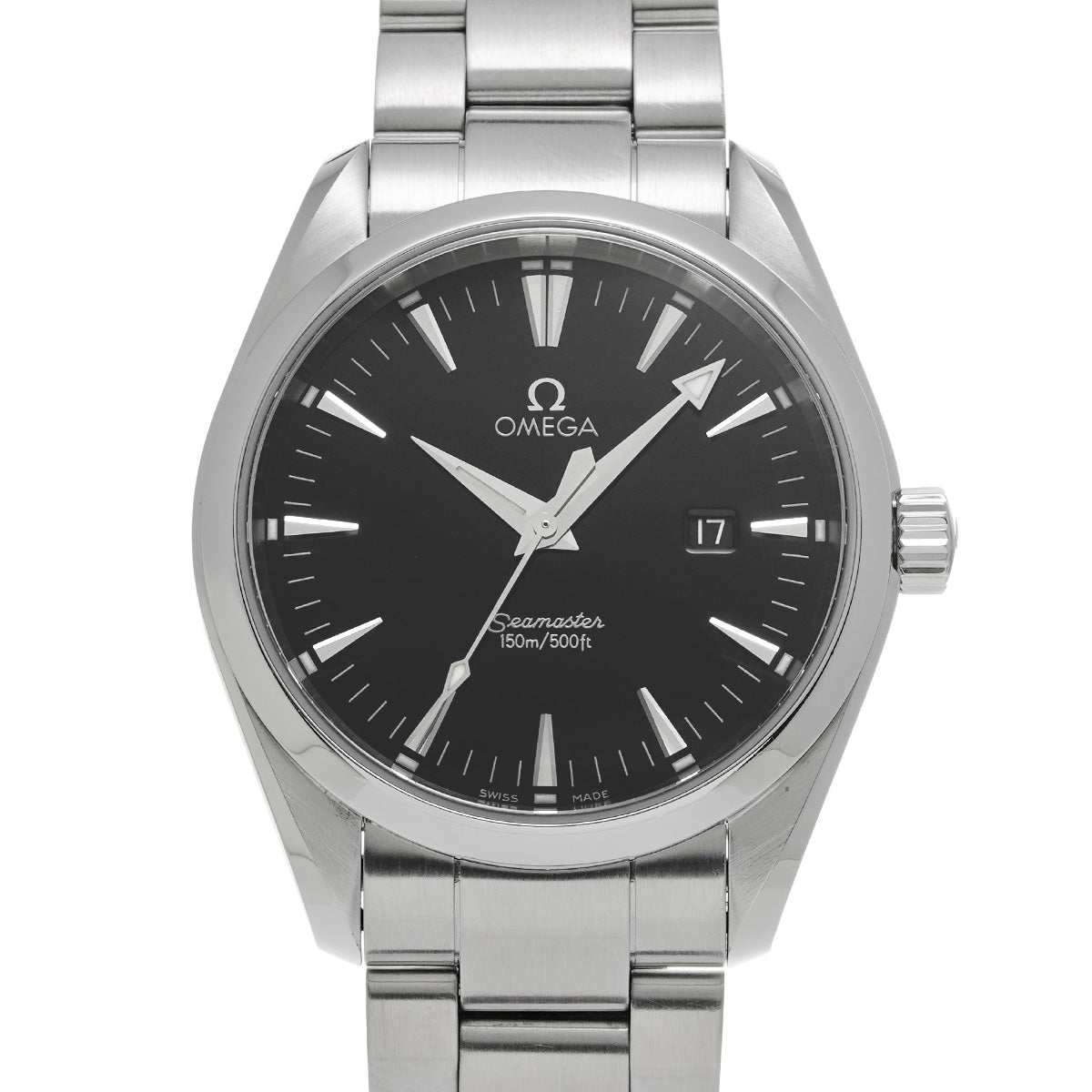 Seamaster Aqua Terra Quartz 2517.50 Black OMEGA Men's [Pre-owned].
