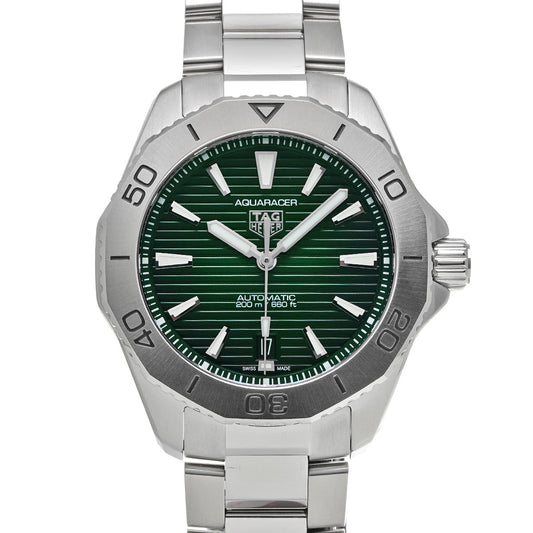 Aquaracer Professional 200 Date Calibre 5 WBP2115.BA0627 Green TAG HEUER Men's [Pre-Owned]