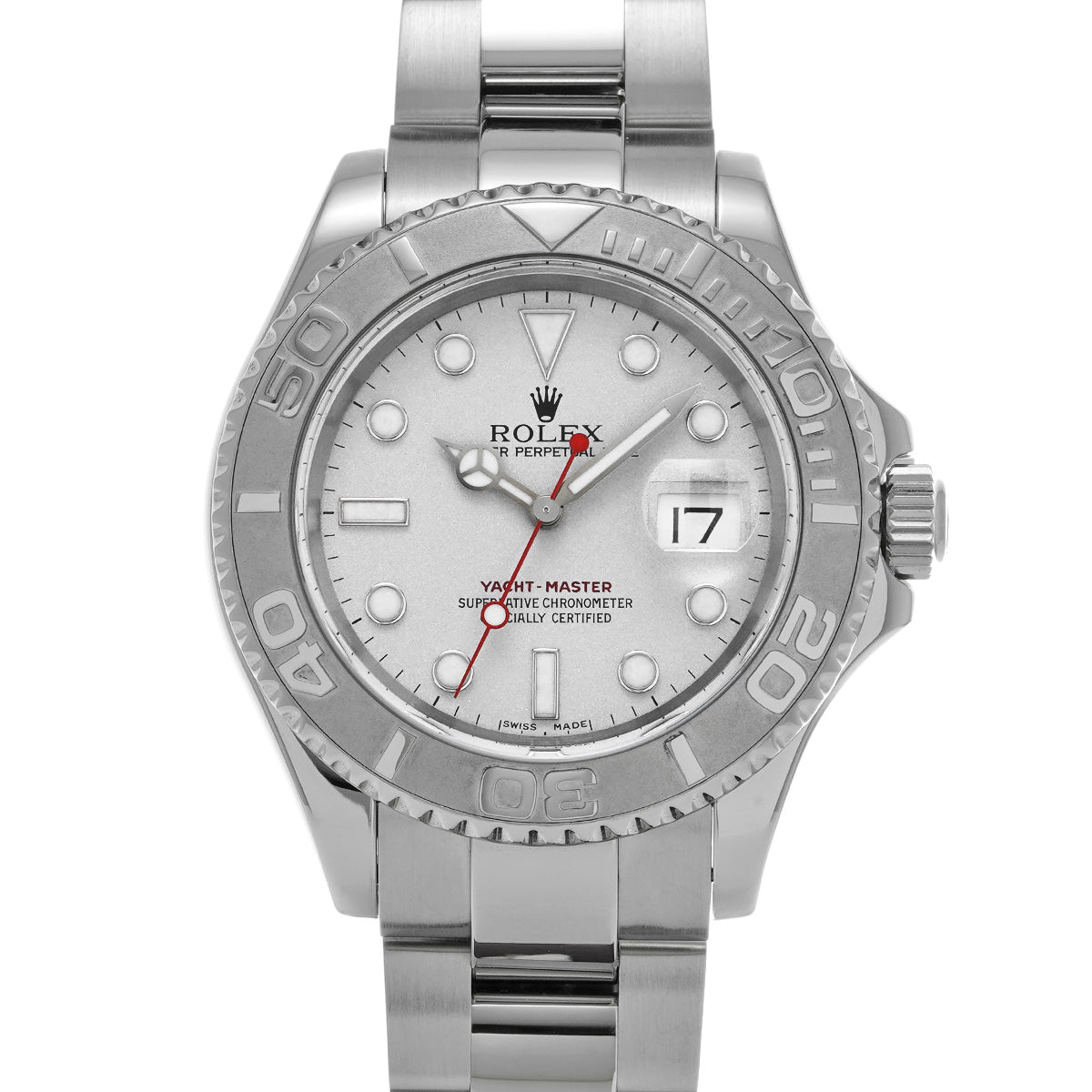 Yacht-Master 40 16622 P (manufactured circa 2000) Gray ROLEX Men's [Pre-Owned].