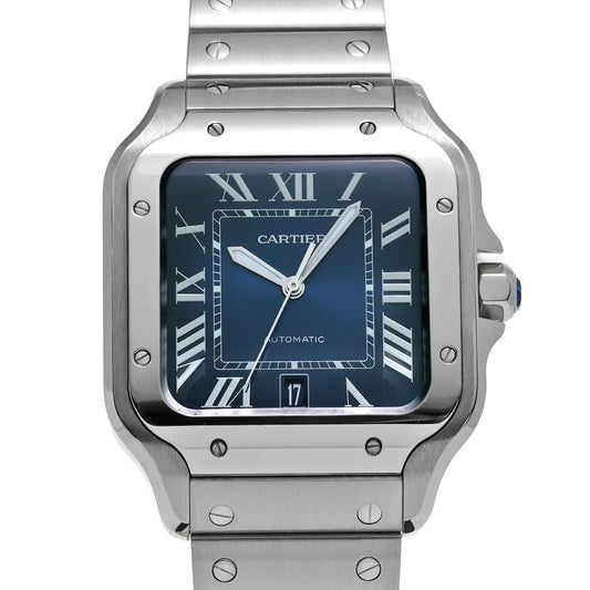 Santos de Cartier LM WSSA0013 Blue Gradation CARTIER Men's [Pre-Owned].