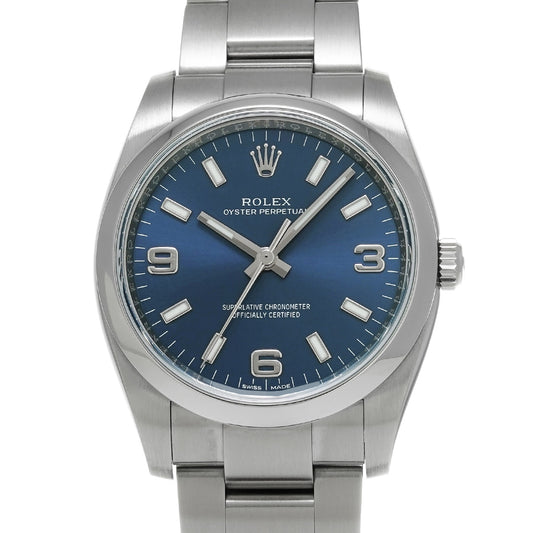 Oyster Perpetual 114200 Random Serial Blue ROLEX Men's [Pre-owned].