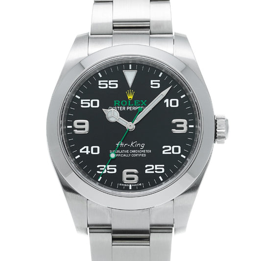 AIRKING 116900 Random Serial Black ROLEX Men's [Pre-owned].