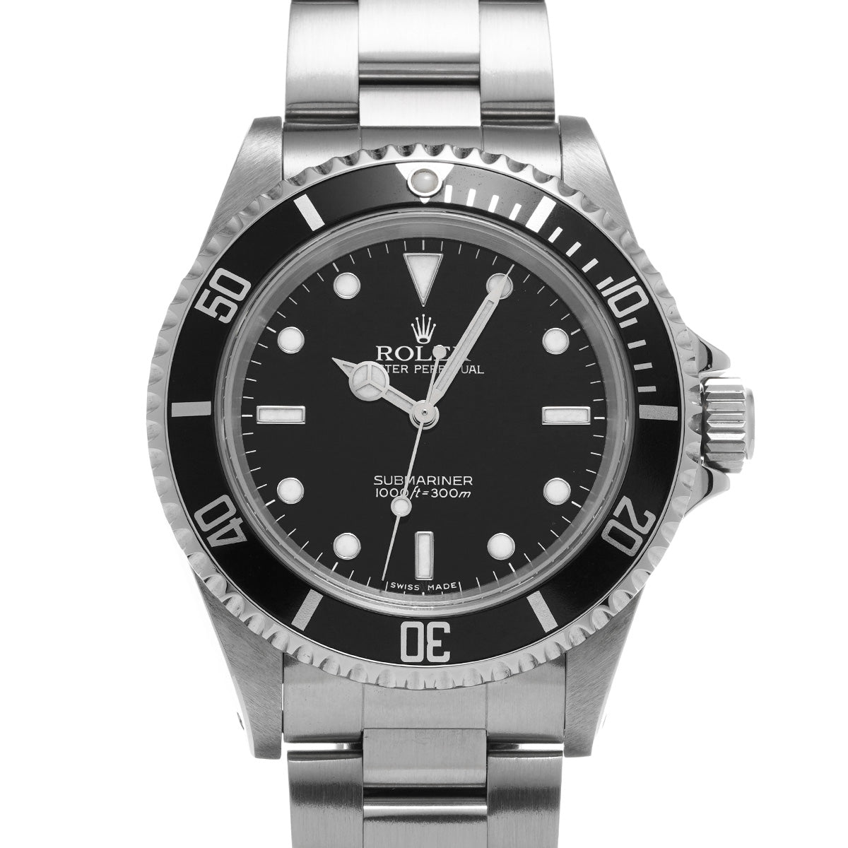 Submariner 14060M Z (manufactured circa 2006) Black ROLEX Men's [Pre-Owned].