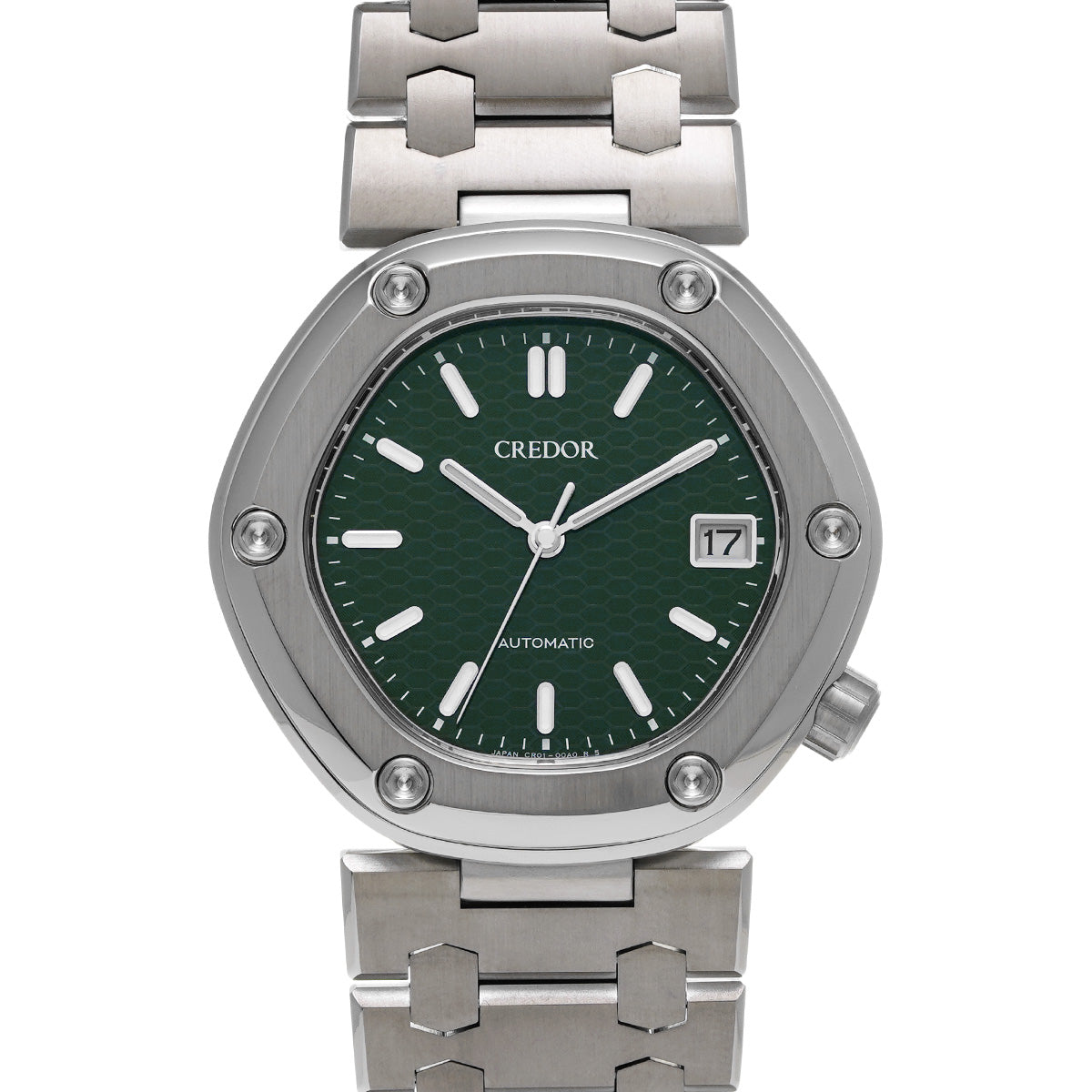 Credor Locomotive GCCR997 Green SEIKO Men's [New].