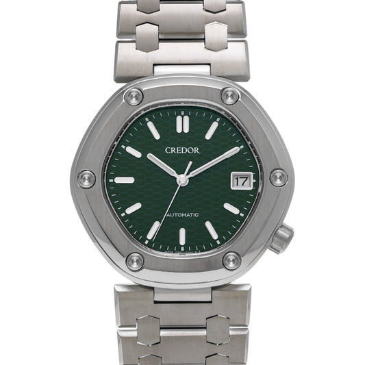 Credor Locomotive GCCR997 Green SEIKO Men's [New].