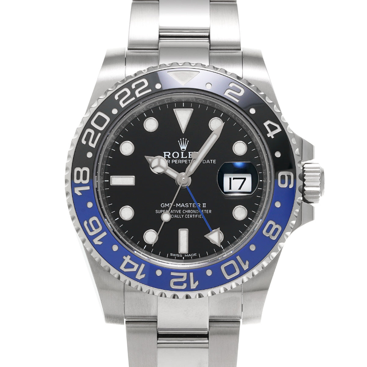 GMT Master II 116710BLNR Random Serial Black ROLEX Men's [Pre-Owned].