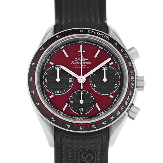 Speedmaster Racing Co-Axial 326.32.40.50.11.001 Red/Black OMEGA Men's [Pre-Owned].