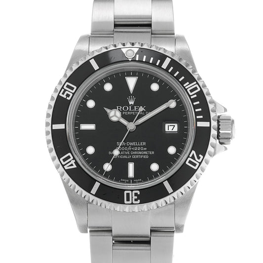 Sea-Dweller 16600 V (made around 2009) Black ROLEX Men's [Pre-Owned].