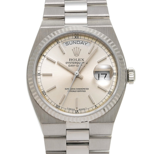 19019N Day Date Quartz No. 95 (manufactured circa 1986) Silver ROLEX Men's [Pre-owned].