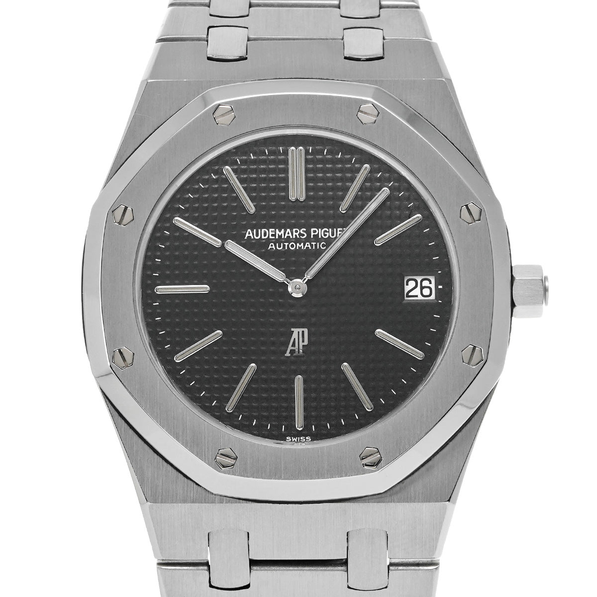 Royal Oak Jumbo 5402ST Black AUDEMARS PIGUET Men's [Pre-Owned].